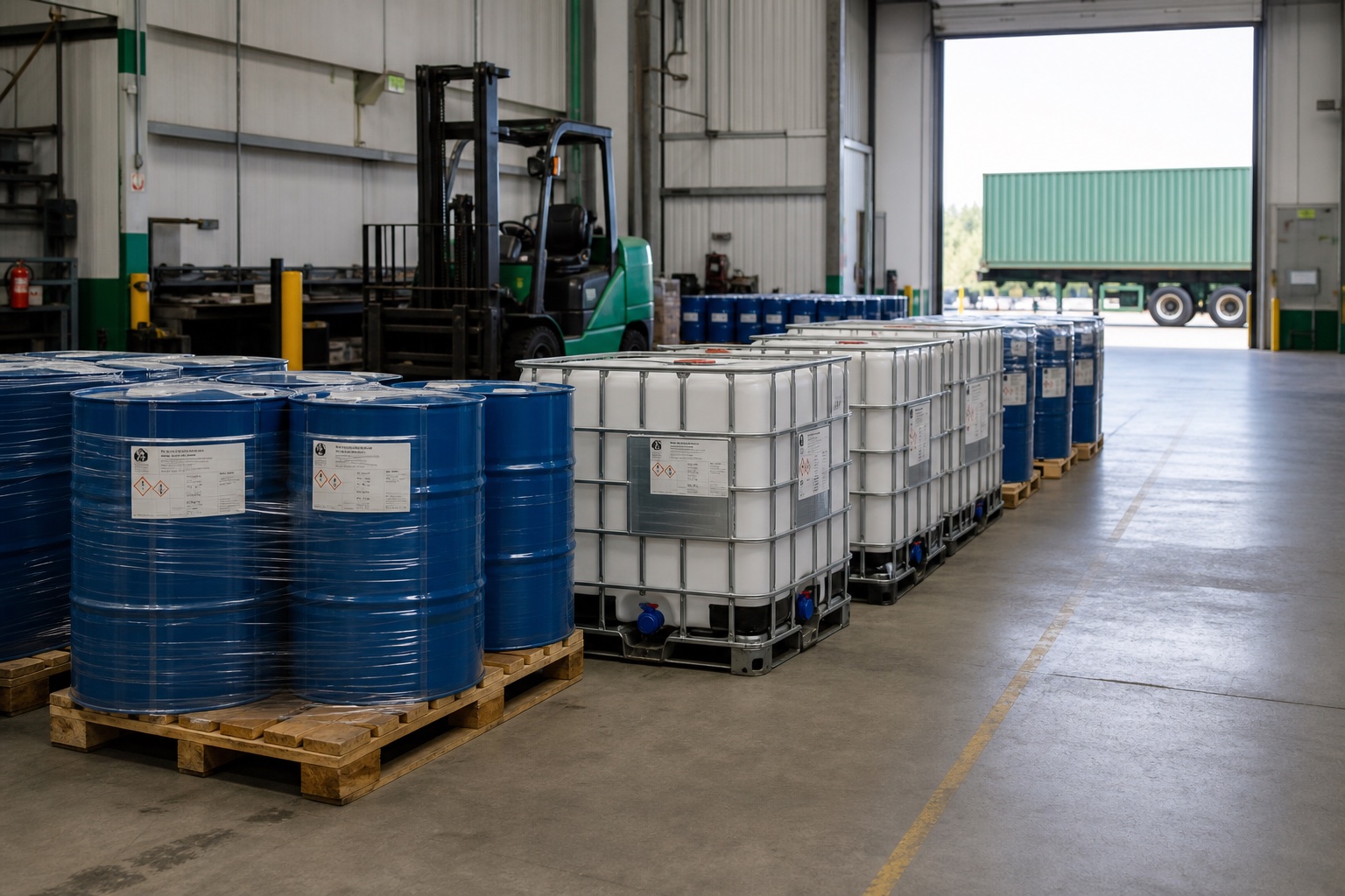Chemical packaging and dispatch reference